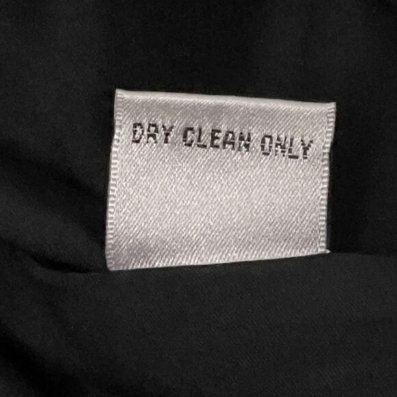 Rickie Freeman Teri Jon Mini Skirt Size 16W Black High Rise Stretch Whimsygoth - Picture 8 of 10